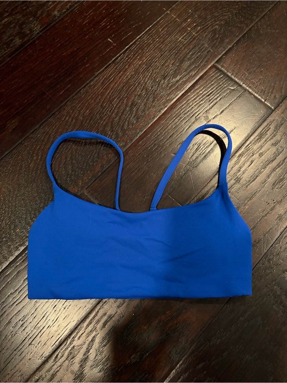 lululemon athletica flow y bra - galactic cobalt